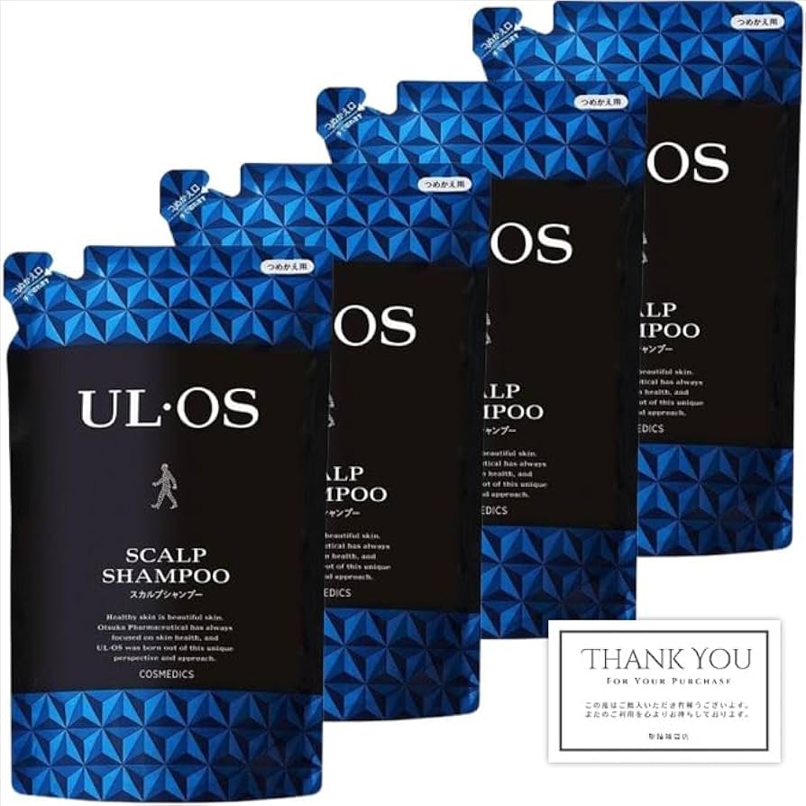 Amazon | 【4個セット】ULOS ウルオス スカルプ シャンプー